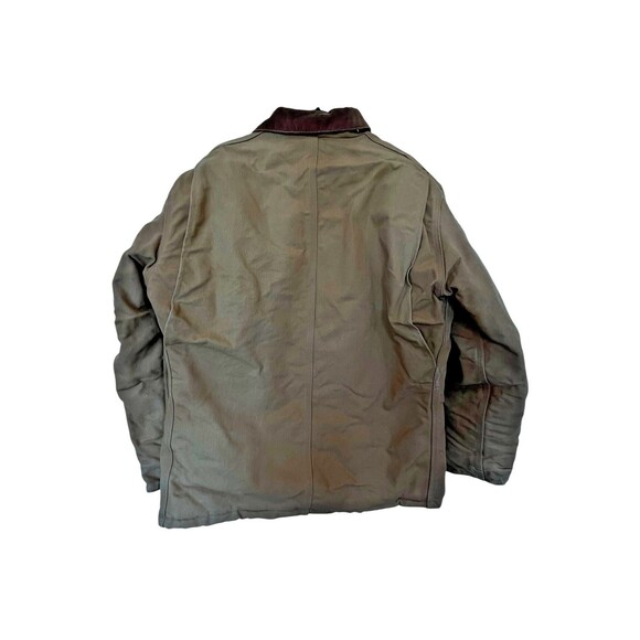 Vintage Carhartt Duck Quilt Lined Work Coat Jacket USA Union Made SZ XL-2XL C03 - Picture 2 of 16